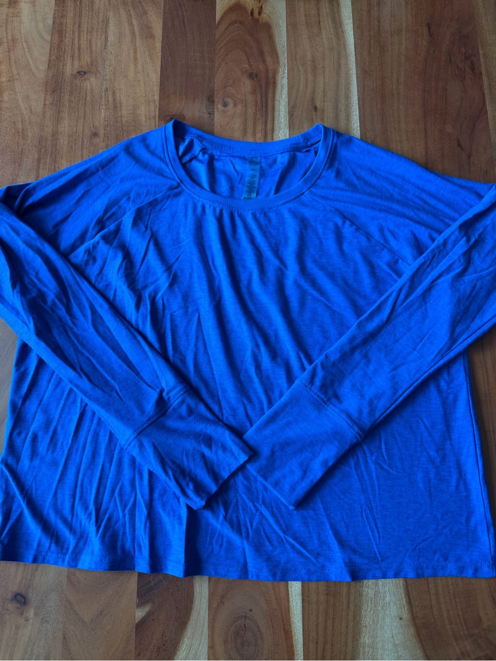 Beyond Yoga Royal Blue Daydreamer Pullover Shirt